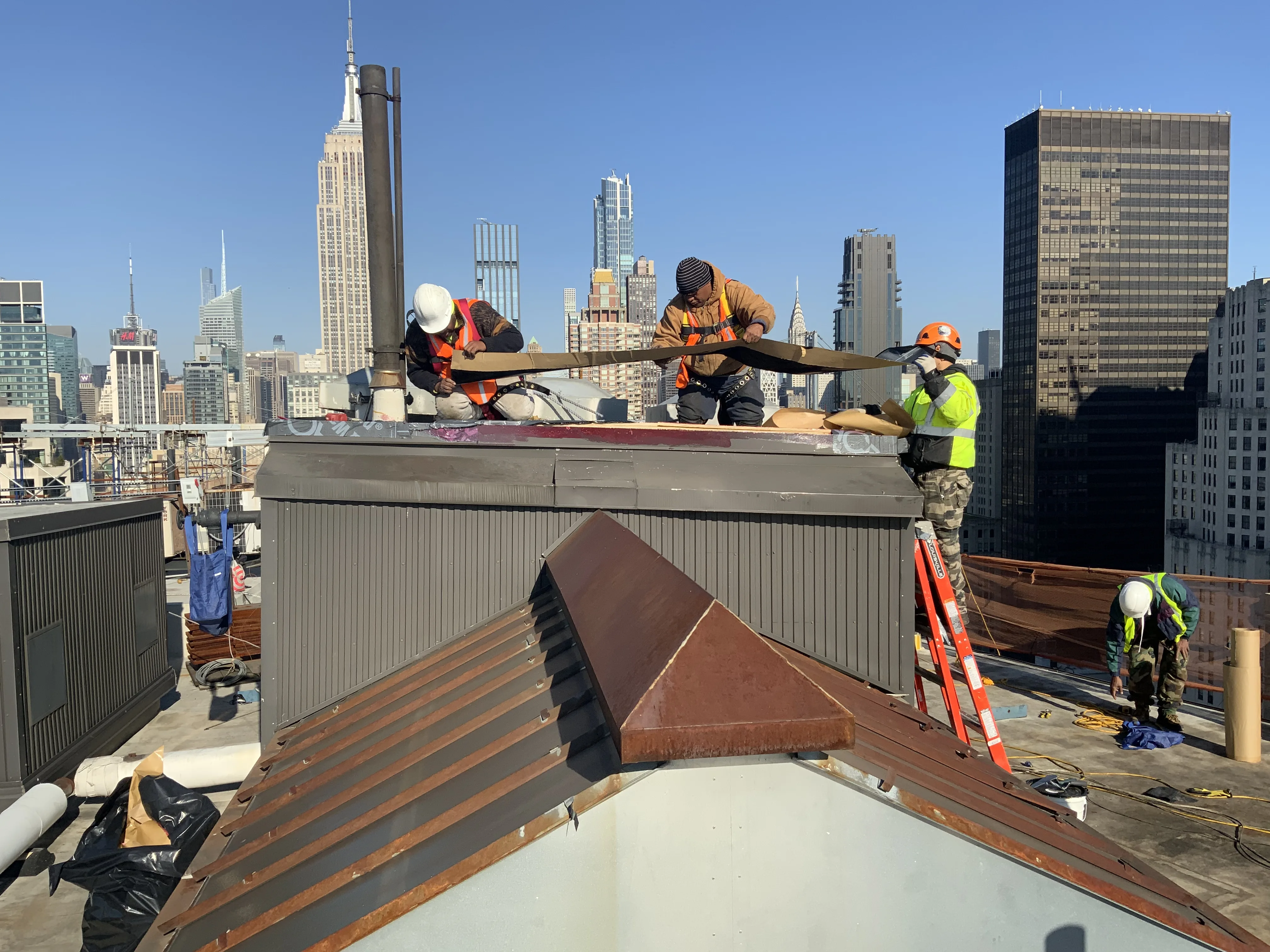 CCM Roofing commercial maintenance work